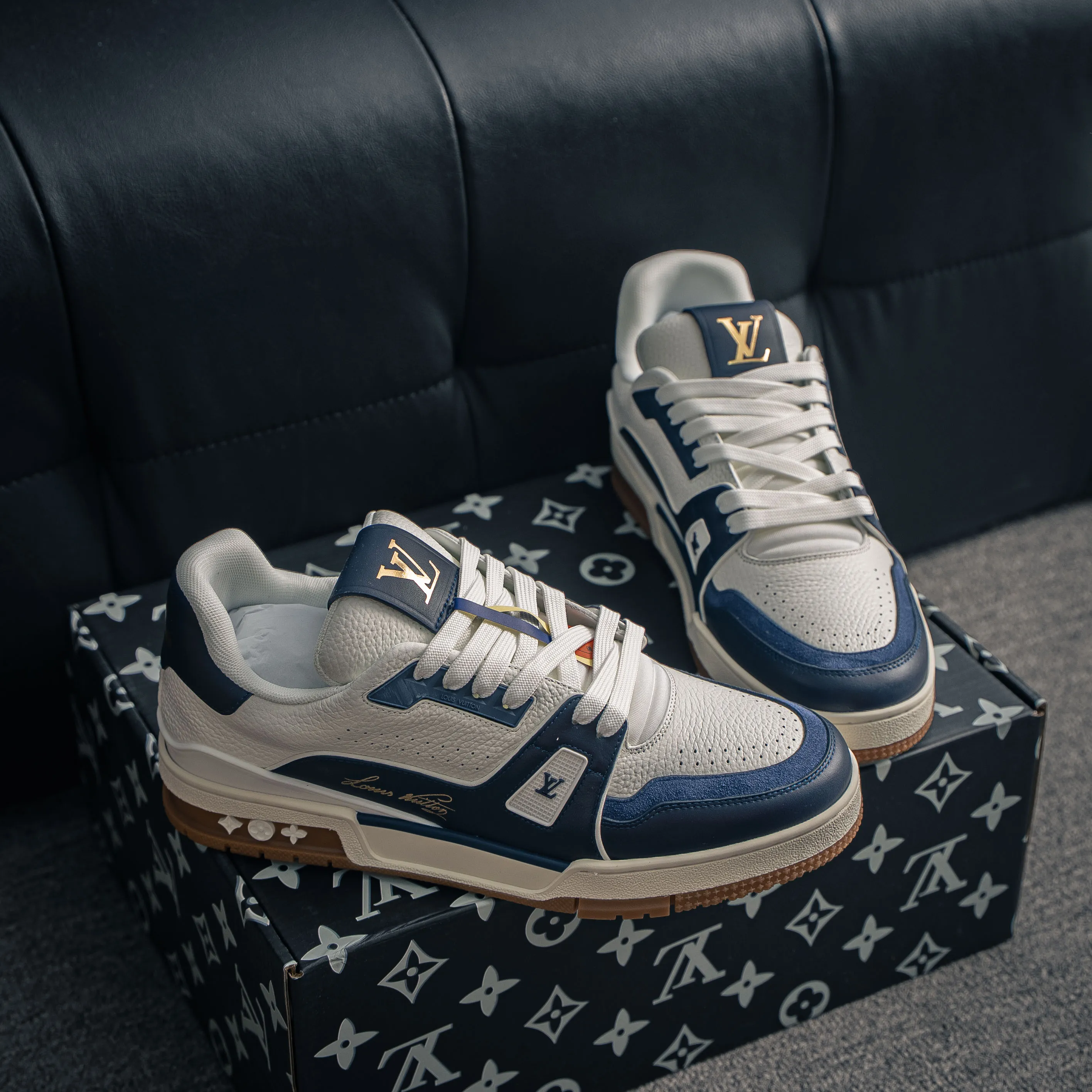 【YS 】 Premium LOUIS VUITTON LV Trainer ✦ ，Shoes ✦ 、 、 ✦ ✦